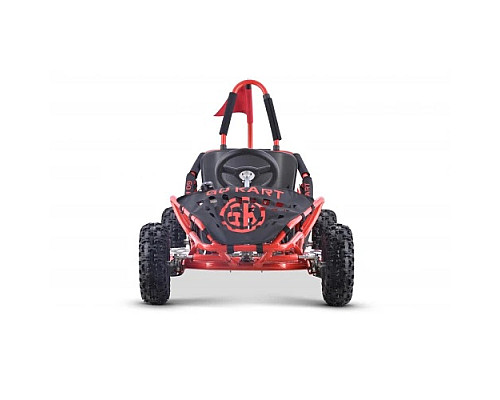 Дитячий акумуляторний картинг Fast Dragon Red 30 км/год