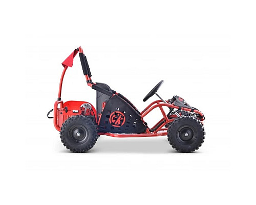 Дитячий акумуляторний картинг Fast Dragon Red 30 км/год