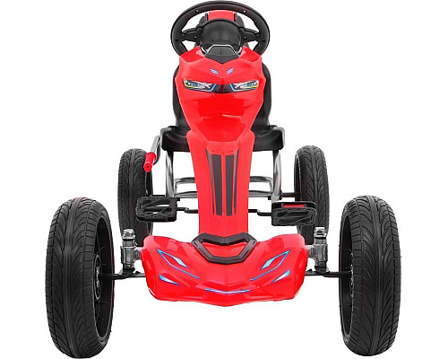 Дитячий педальний картинг Grand Ride 3+ Червоний