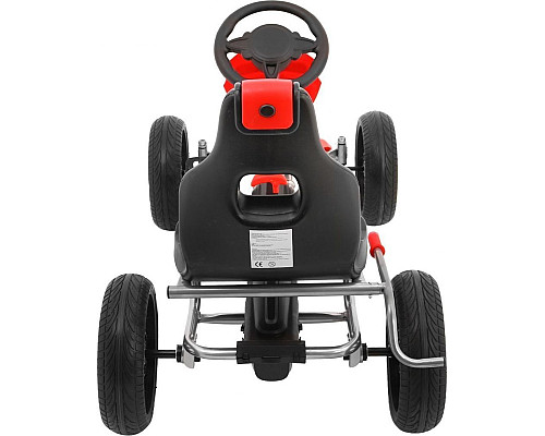 Дитячий педальний картинг Grand Ride 3+ Червоний
