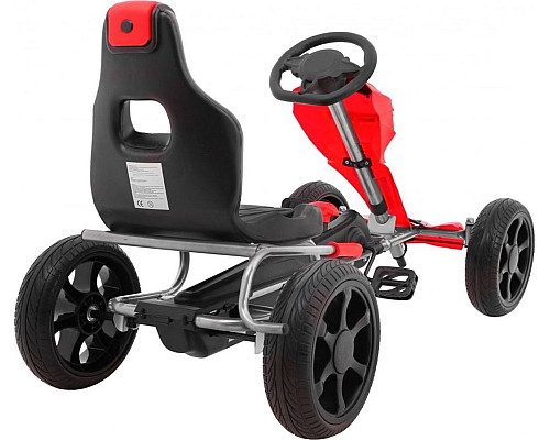 Дитячий педальний картинг Grand Ride 3+ Червоний