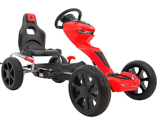 Дитячий педальний картинг Grand Ride 3+ Червоний
