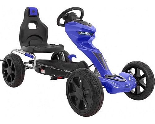 Дитячий педальний картинг Grand Ride 3+Синій Дитячий педальний картинг Grand Ride 3+Синій