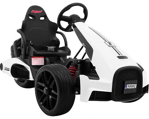 Дитячий акумуляторний картинг Bolid XR-1 Білий Дитячий акумуляторний картинг Bolid XR-1 Білий