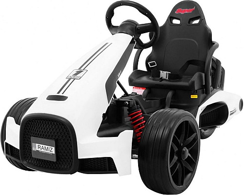 Дитячий акумуляторний картинг Bolid XR-1 Білий Дитячий акумуляторний картинг Bolid XR-1 Білий