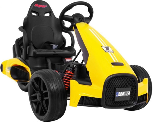 Дитячий акумуляторний картинг Bolid XR-1 Жовтий Дитячий акумуляторний картинг Bolid XR-1 Жовтий