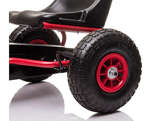Дитячий педальний картинг AIR PerHour червоний