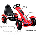 Дитячий педальний картинг Racing XL 3+ Червоний