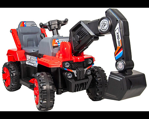 Дитячий акумуляторний екскаватор Spoko SP-188 червоний