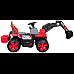 Дитячий акумуляторний екскаватор Spoko SP-188 червоний