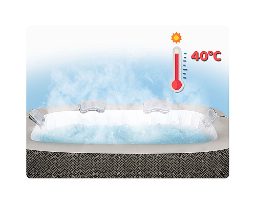 Джакузі-SPA надувне Bestway 6001R Lay-Z Cabo 6‑місне