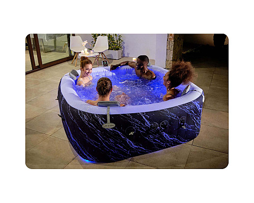 Джакузі-SPA надувне Bestway 6001F SPA Lay‑Z Hollywood 6‑місне