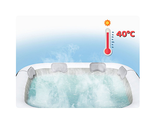 Джакузі-SPA надувне Bestway 6001F SPA Lay‑Z Hollywood 6‑місне