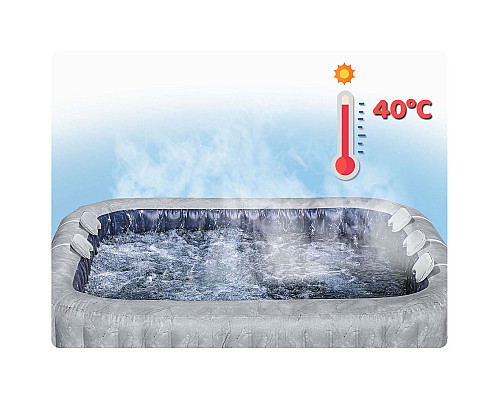 Джакузі-SPA надувне Bestway 6001Q Lay‑Z San Francisco Pro 7‑місне
