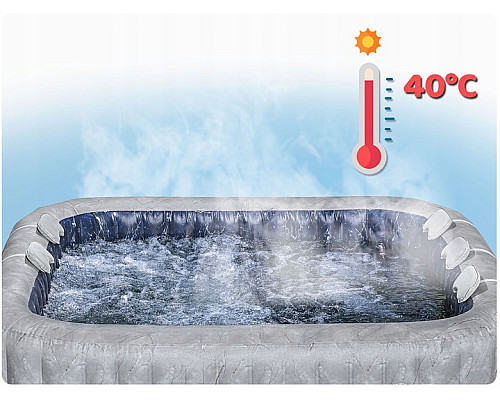 Джакузі-SPA надувне Bestway 6001Q Lay‑Z San Francisco Pro 7‑місне