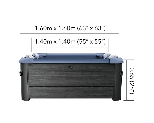 Джакузі садове MSpa Sapphire 160 см х 65 см 6-місне Джакузі садове MSpa Sapphire 160 см х 65 см 6-місне