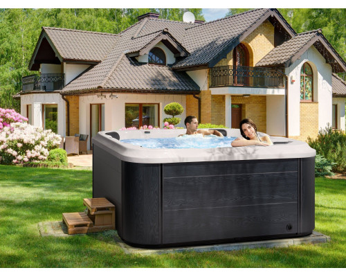 Джакузі-SPA садове Beliani Tularosa 210 см х 90 см, 5-місне Джакузі-SPA садове Beliani Tularosa 210 см х 90 см, 5-місне