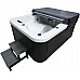 Джакузі садове Home Deluxe INV-230 210 см х 80 см (INV-230) 3-місне