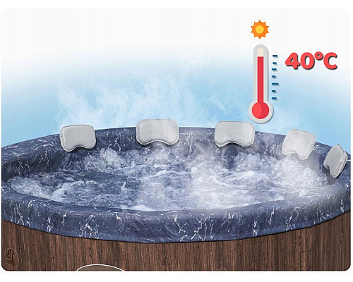 Джакузі‑SPA надувне Bestway Lay‑Z Toronto 6001W 190 х 190 х 70 см