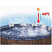 Джакузі‑SPA надувне Bestway Lay‑Z Toronto 6001W 190 х 190 х 70 см