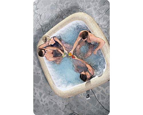 Джакузі‑SPA надувне Bestway Lay‑Z Rome 6001M 201 х 201 х 79 см