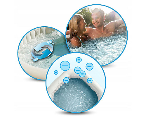 Dmuchane SPA z hydromasażem 4 osobowe INTEX 28426NP