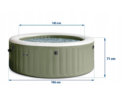 Джакузі-SPA надувне Intex 28426NP 4-місне