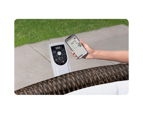 Джакузі-SPA надувне Bestway 6001P Lay-Z Bali 7-місне Джакузі-SPA надувне Bestway 6001P Lay-Z Bali 7-місне