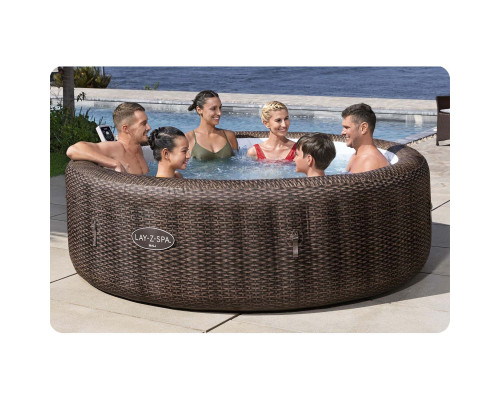 Джакузі-SPA надувне Bestway 6001P Lay-Z Bali 7-місне Джакузі-SPA надувне Bestway 6001P Lay-Z Bali 7-місне