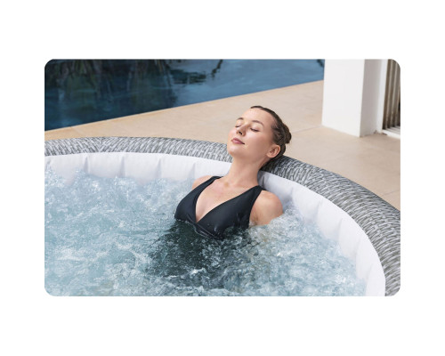 Джакузі-SPA надувне Bestway 6001N Lay-Z Bali 6-місне Джакузі-SPA надувне Bestway 6001N Lay-Z Bali 6-місне