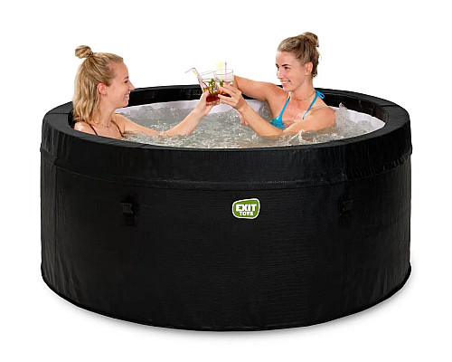 Басейн - джакузі СПА EXIT Преміум 156 x 70 см - чорний
