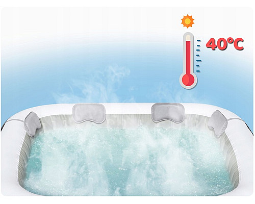 Джакузі-SPA надувне Bestway 6001F SPA Lay‑Z Hollywood 6‑місне