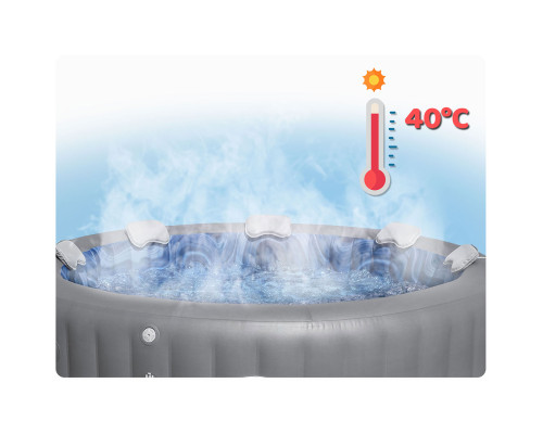 Джакузі-SPA надувне Bestway 6001T Lay-Z Santorini Pro 7-місне Джакузі-SPA надувне Bestway 6001T Lay-Z Santorini Pro 7-місне