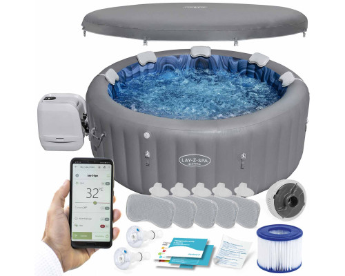 Джакузі-SPA надувне Bestway 6001T Lay-Z Santorini Pro 7-місне Джакузі-SPA надувне Bestway 6001T Lay-Z Santorini Pro 7-місне