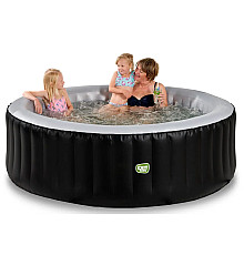 Басейн СПА надувний EXIT Silver Classic 204 x 65 см - чорний