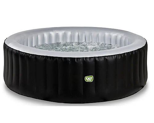 Басейн СПА надувний EXIT Silver Classic 204 x 65 см - чорний