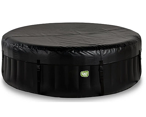 Басейн СПА надувний EXIT Silver Classic 204 x 65 см - чорний