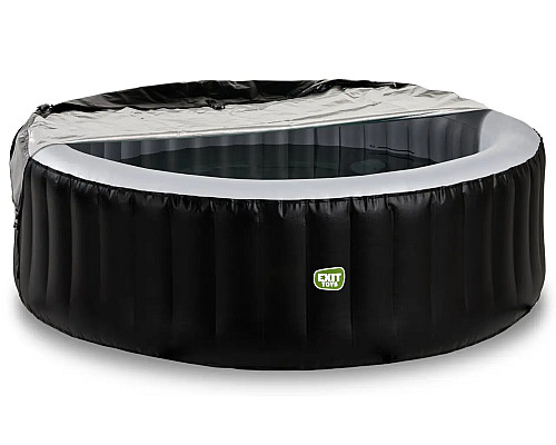 Басейн СПА надувний EXIT Silver Classic 204 x 65 см - чорний