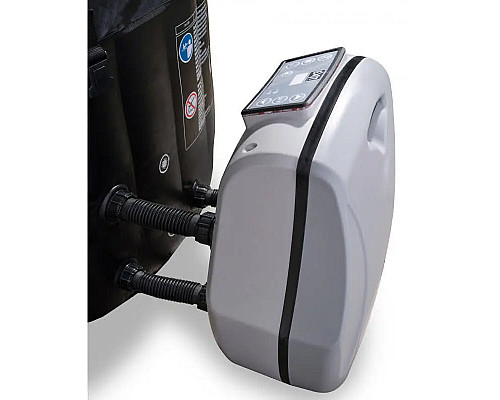 Басейн СПА надувний EXIT Silver Classic 204 x 65 см - чорний