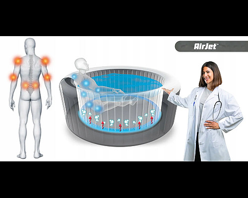 Джакузі-SPA надувне Bestway 60017 Lay‑Z Palm Springs 6‑місне