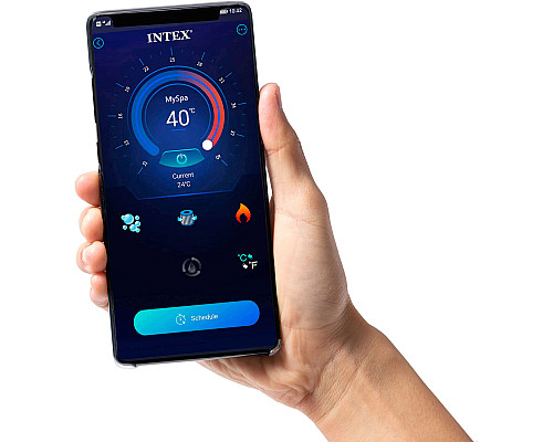 Джакузі-SPA надувне Intex 28450 з хлоргенератором 6-місне