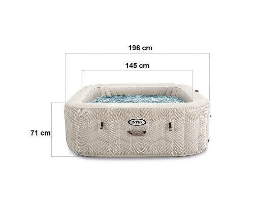 Джакузі-SPA надувне Intex 28472 6-місне