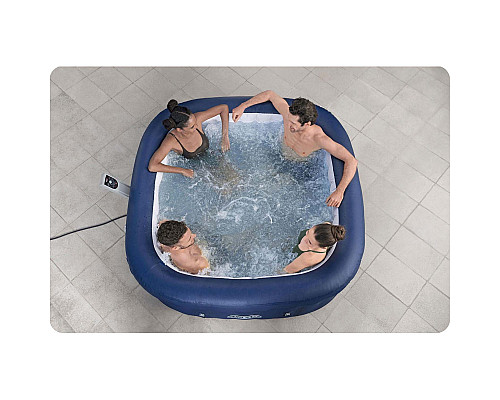 Джакузі-SPA надувне  Bestway 6001H Lay-Z Miami 6-місне