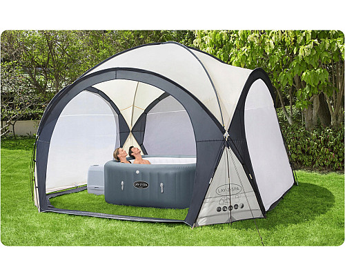 Намет для SPA Bestway 60305 390 х 390 х 255  см, бежево-сірий