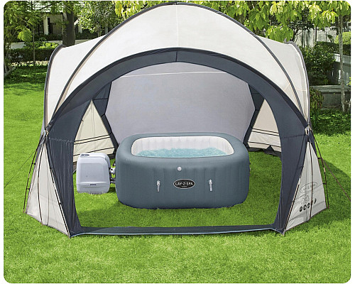 Намет для SPA Bestway 60305 390 х 390 х 255  см, бежево-сірий