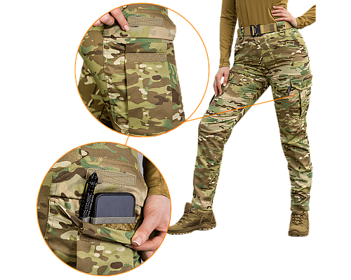 Штани Pani Patrol Pro Multicam (7950), L Штани Pani Patrol Pro Multicam (7950), L