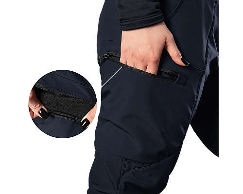 Штани Pani SoftShell Темно-сині (8478), L