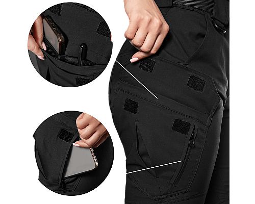 Штани Pani Герць Police Чорні (8416), XL Штани Pani Герць Police Чорні (8416), XL