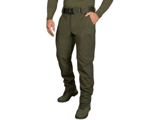 Штани SoftShell Mesh Олива (7307), L