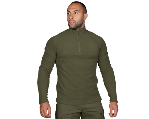 Флісова кофта Hawk Himatec Олива (7291), XXXXL Флісова кофта Hawk Himatec Олива (7291), XXXXL